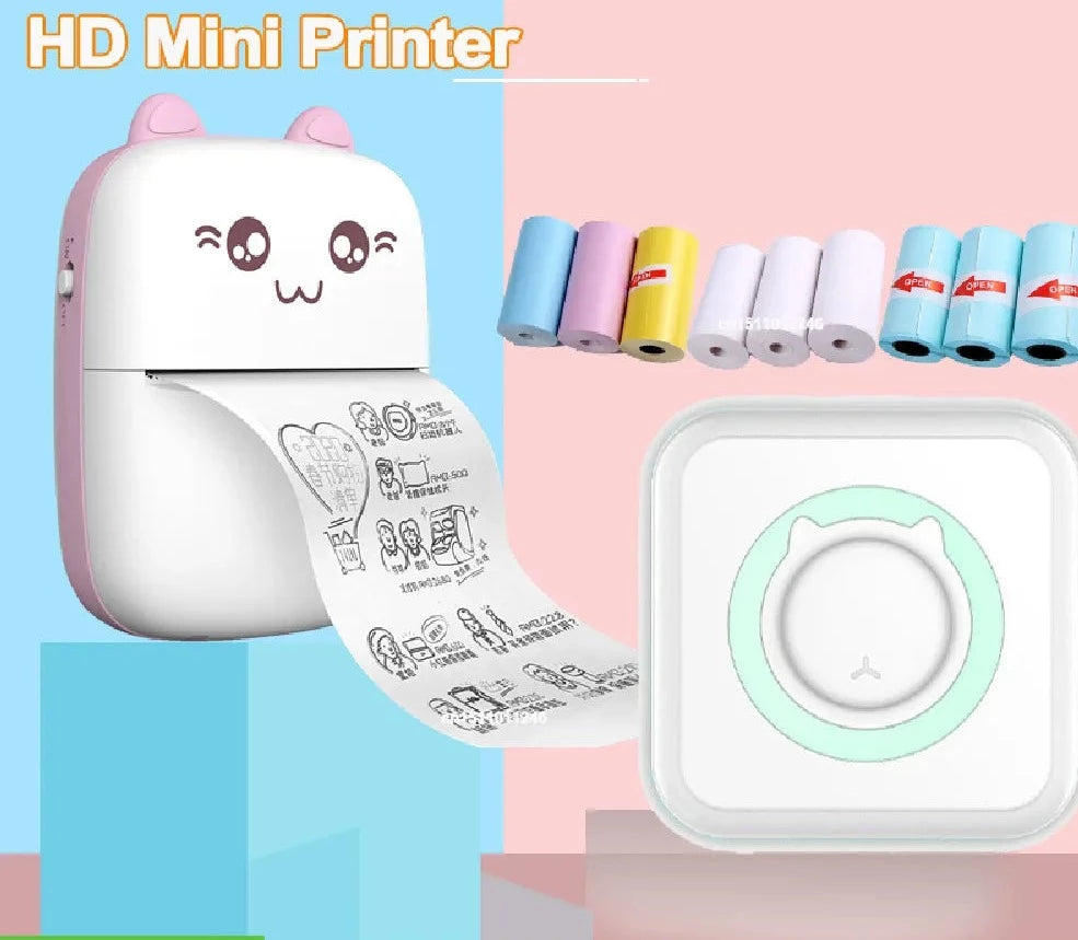 Wireless Portable Mini Thermal Printer
