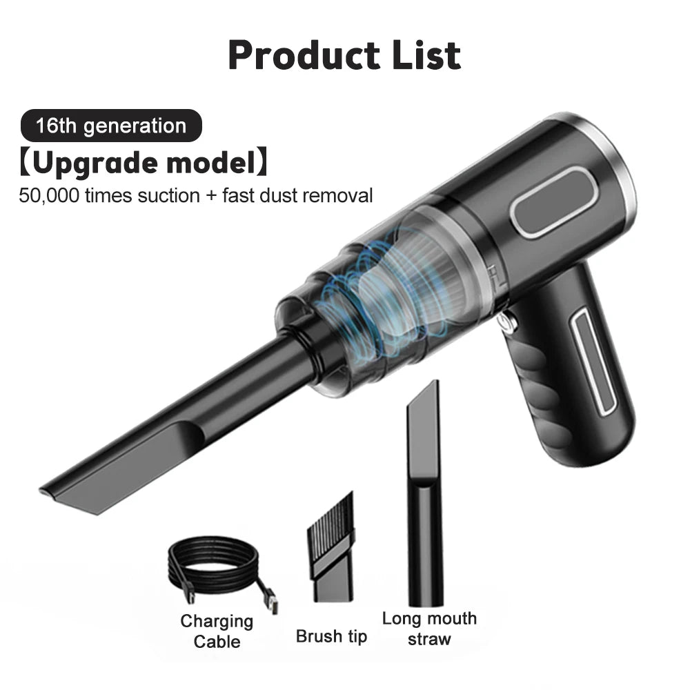Wireless Strong Suction Vacuum Cleaner