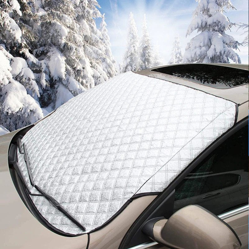 Copertura magnetica anti-neve per auto