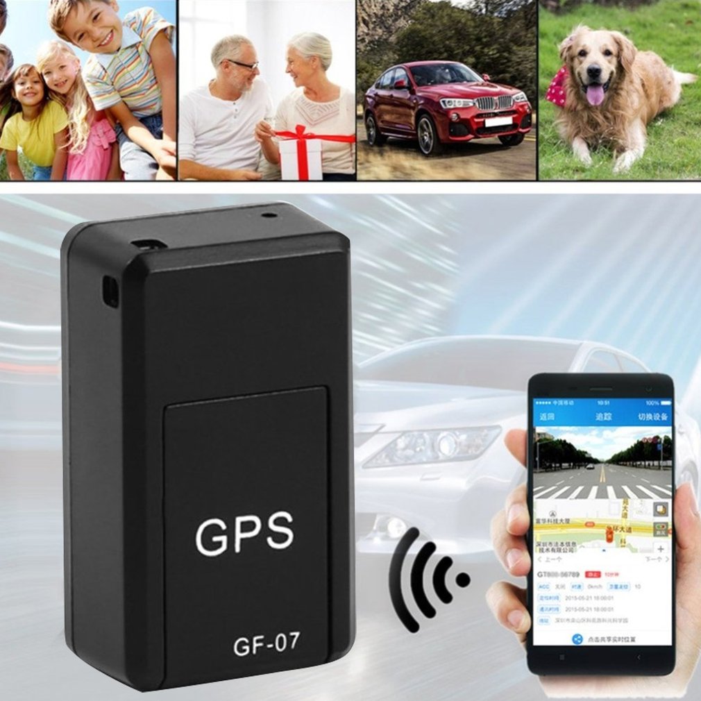 Mini rastreador GPS magnético en tiempo real